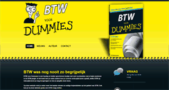 Desktop Screenshot of btwvoordummies.nl